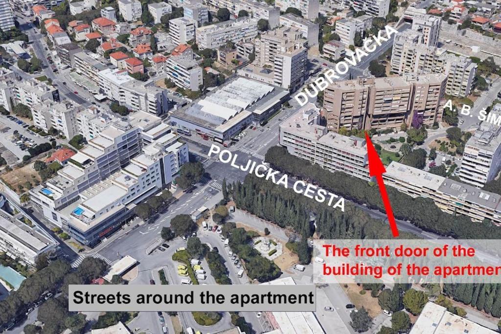 Eurit Apartment Shown In Detail Split Buitenkant foto