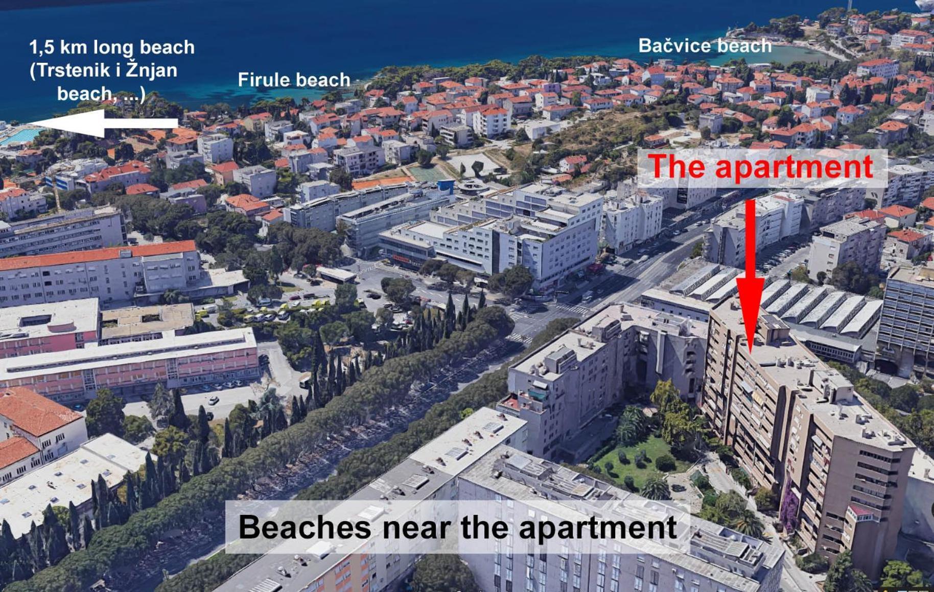 Eurit Apartment Shown In Detail Split Buitenkant foto